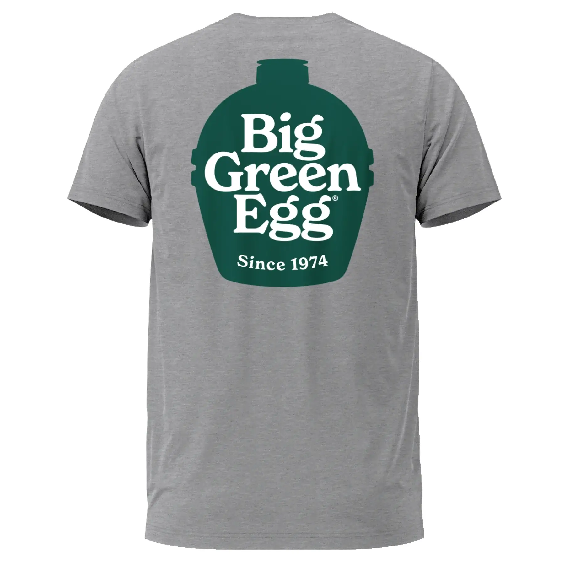 Big Green Egg Men's Gray T-Shirt - BGE Logo - Image 3