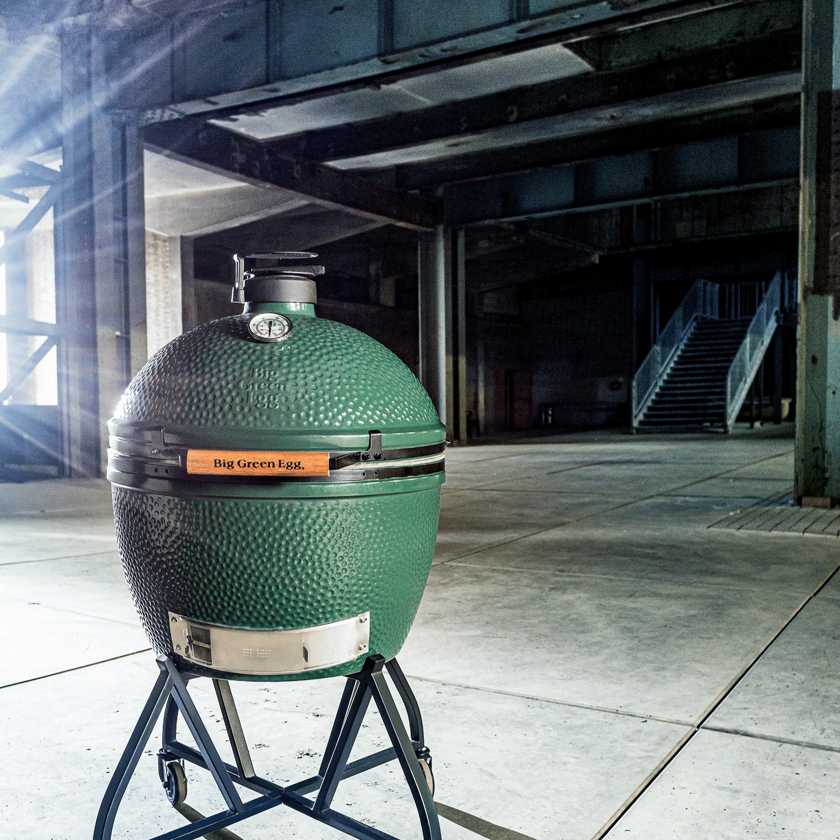 XL Big Green Egg in an intEGGrated Nest+Handler Package - Image 4